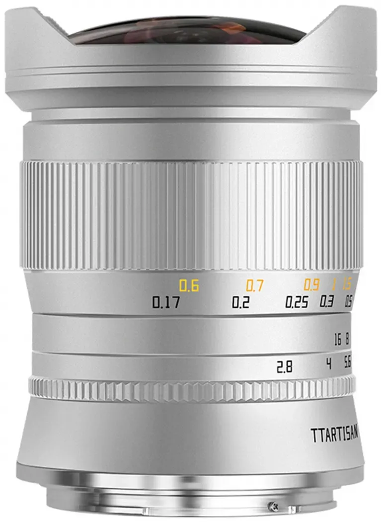 TTARTISAN 11mm f2,8 Fisheye L-Mount silber (Vollformat)
