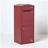 Homescapes SMART PARCEL BOX Bordeaux