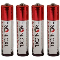 TronicXL 950mAh Akku AAA Akkus Batterie batterien kompatibel mit für Telefon Panasonic KX-TG6421GB KX-TG8521GB KX-TG8561GB KX-TG8562GB KX-TG8563GB KX-TG2511 KX-TG2521 KX-TG681 KX-TG6811 KX-TG6812