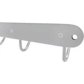 Intirilife Garderobenleiste Modell C Silber