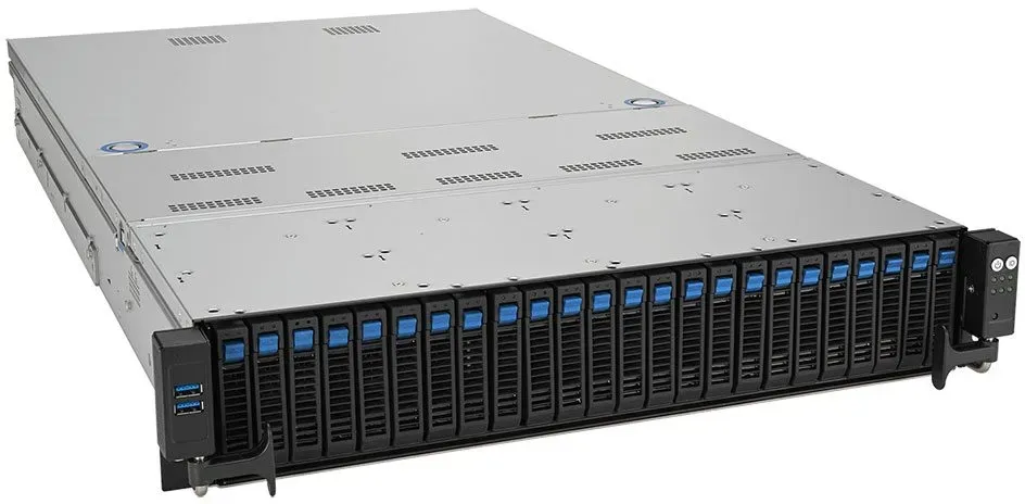 bluechip SERVERline R72220a *ASHCI* 2HE Rack, 2 x Intel® Xeon® Silver 4410T Proz