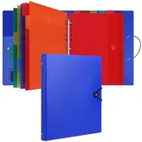 luxuskollektion A4 Ordner Organizer mit 12er Dokumentenmappe und