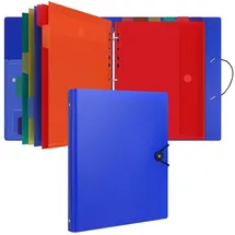 luxuskollektion A4 Ordner Organizer mit 12er Dokumentenmappe und