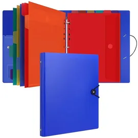 luxuskollektion A4 Ordner Organizer mit 12er Dokumentenmappe und