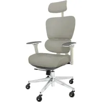 Clouvou ProSeat Bürostuhl Ergonomisch – Creme-Weiß