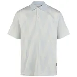 Cleptomanicx Ziggy Polo Kurzarmhemd Blau XXL
