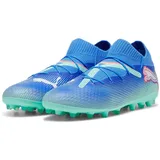 Fußballschuhe 01 - bluemazing/puma white/electric peppermint 41