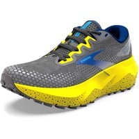 Brooks Herren Caldera 6 Sneaker, Gunmetal Surf The Web Sulphur, 45 EU