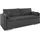 INOSIGN Schlafsofa »Berlin«, mit Boxspringaufbau, Bettfunktion & Bettkasten, Dauerschlafsofa grau