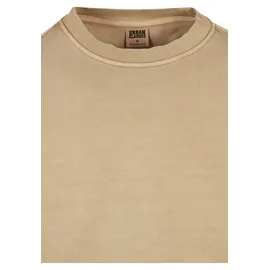 URBAN CLASSICS Heavy Terry Garment Dye Sweatshirt Union Beige XL