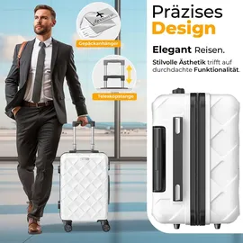 Kesser 4-Rollen 75 cm / 120 l weiß
