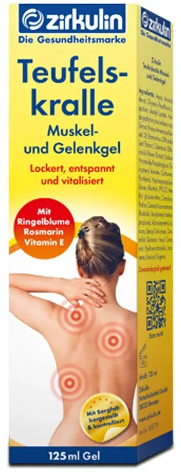 Zirkulin Teufelskralle Muskel- und Gelenkgel 125 ml