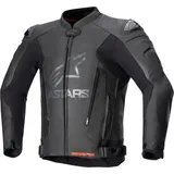 Alpinestars GP Plus V4 Lederjacke - Schwarz/Schwarz / 52
