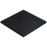 GGM Möbel Jamaika Schwarz | B:T 70 x 70 cm | Topalit Tischplatte