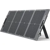 Dabbsson 120 Watt Tragbares Solarpanel für Kraftwerk, Faltbares Solarladegerät mit verstellbarem Ständer, hocheffizientes monokristallines PV-Modul, wasserdicht IP65 für Outdoor Camping, Wohnmobil