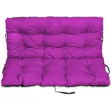 SuperKissen24. Bankauflage 140 x 50 x 6 cm rosa 1 St.