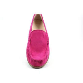 Gabor Comfort Schuhe Mokassins Wildleder Gummizug Komfort