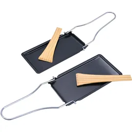 casativo-outdoor 6er-Set Grillpfännchen für Raclette