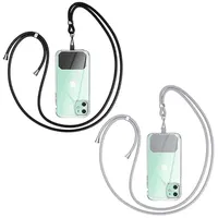 GUMO-LONG Handyband Universal zum Umhängen - Kompatibel mit jedem Handy und Smartphone, Kette zum Umhängen, Hülle mit Kordel, Handyband mit jeder Hülle kombinierbar