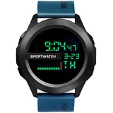 JewelryWe Kinderuhr Silikon Digitaluhr Jungen: Marineblau Kinder Mädchen Digital Armbanduhr Multifunktionale Outdoor Sport Uhr mit Licht, Wecker, Woche Datum Kalender, Stoppuhr und Silikon Armband