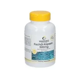 Warnke Vitalstoffe GmbH Fischöl Kapseln 500 mg