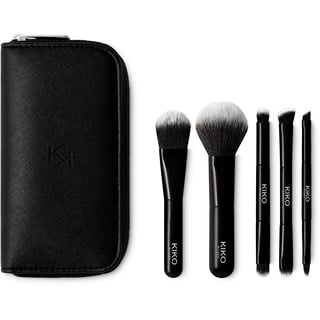 KIKO Milano Travel Brush Set | Reise-Pochette Mit 5 Professionellen Pinseln