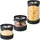 Relaxdays Vorratsglas 450 ml 3 St.
