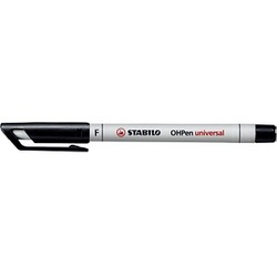 10 STABILO OHPen universal Folienstifte schwarz 0,7 mm non-permanent