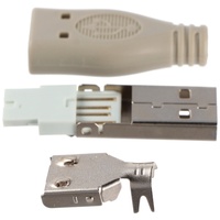 goobay 12025 Drahtverbinder USB Type-A Grau
