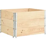 vidaXL Hochbeet 100 x 100 x 100 cm Braun