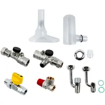 WOLF-Garten Anschluss-Set Gaskombitherme Aufputzmontage