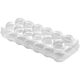 Metaltex Frigo Eierbox, 12er, transparent