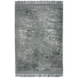 Qiyano Teppich Kurzflorteppich Kiritopa 100 Grau 160 x 230 cm, Höhe: 100 mm grau 160 cm x 230 cm x 100 mm