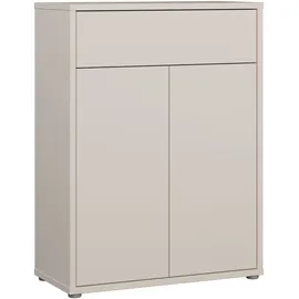 Forte Alice Springs 74,5 x 99,1 x 34,9 cm mit 2 Türen und 1 Schublade / Beige