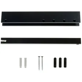 creative cables Pinocchio, verstellbare Wandhalterung aus Holz für Pendelleuchten - Schwarz