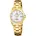 F20050/1 Damenuhr Goldfarben mit Perlmuttblatt