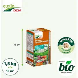 Cuxin DCM Universaldünger Bio NPK 1,5 kg