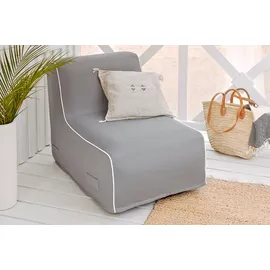 Jahnke Loungesessel AIR LOUNGE Stein Grau