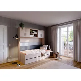 Priess Nachtschrank Barkhausen 35 x 50 x 0 cm Braun