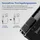 WUBEN G5 LED Taschenlampe 400 Lumen aufladbar wasserdicht schwarz
