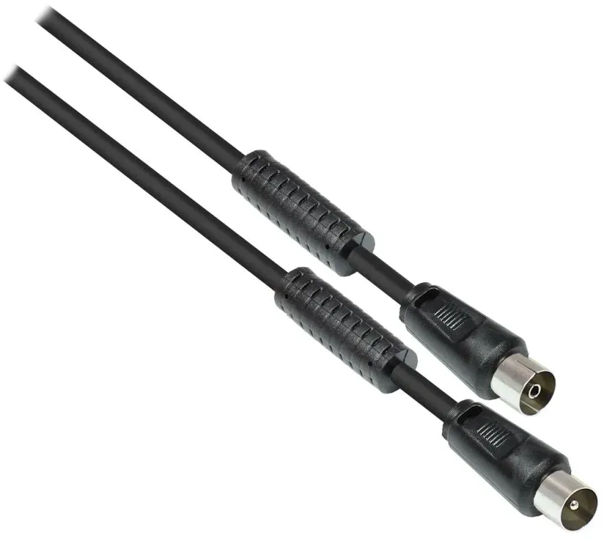 Alcasa S-PAK50S Koaxialkabel 50 m IEC Schwarz