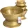 Kadax Blumenschale mit Standfuß Ø 25,5 cm gold