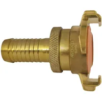 PUTEUS Messing GK Saugkupplung 3/4 Zoll / 20 mm gold