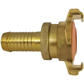 PUTEUS Messing GK Saugkupplung 3/4 Zoll / 20 mm gold
