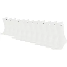 Puma CREW SOCK 12P ECOM 12er Pack Weiß 43-46