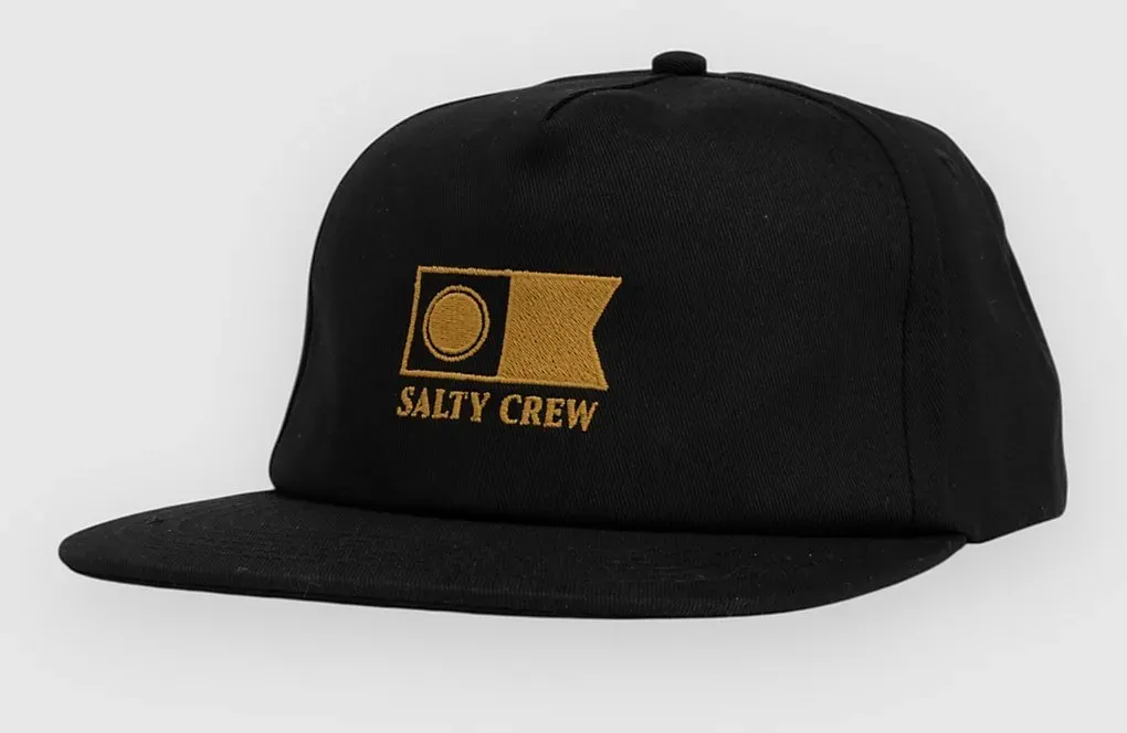 Salty Crew Flagship Snapback Cap black Gr. Uni