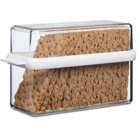 Mepal Knäckebrotdose Stora weiß 21,7 x 9,2 x 12,9 cm 1,6 l
