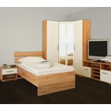 priess Jugendzimmer-Set »Lissabon«, (6 tlg.), 6-teiliges Set braun