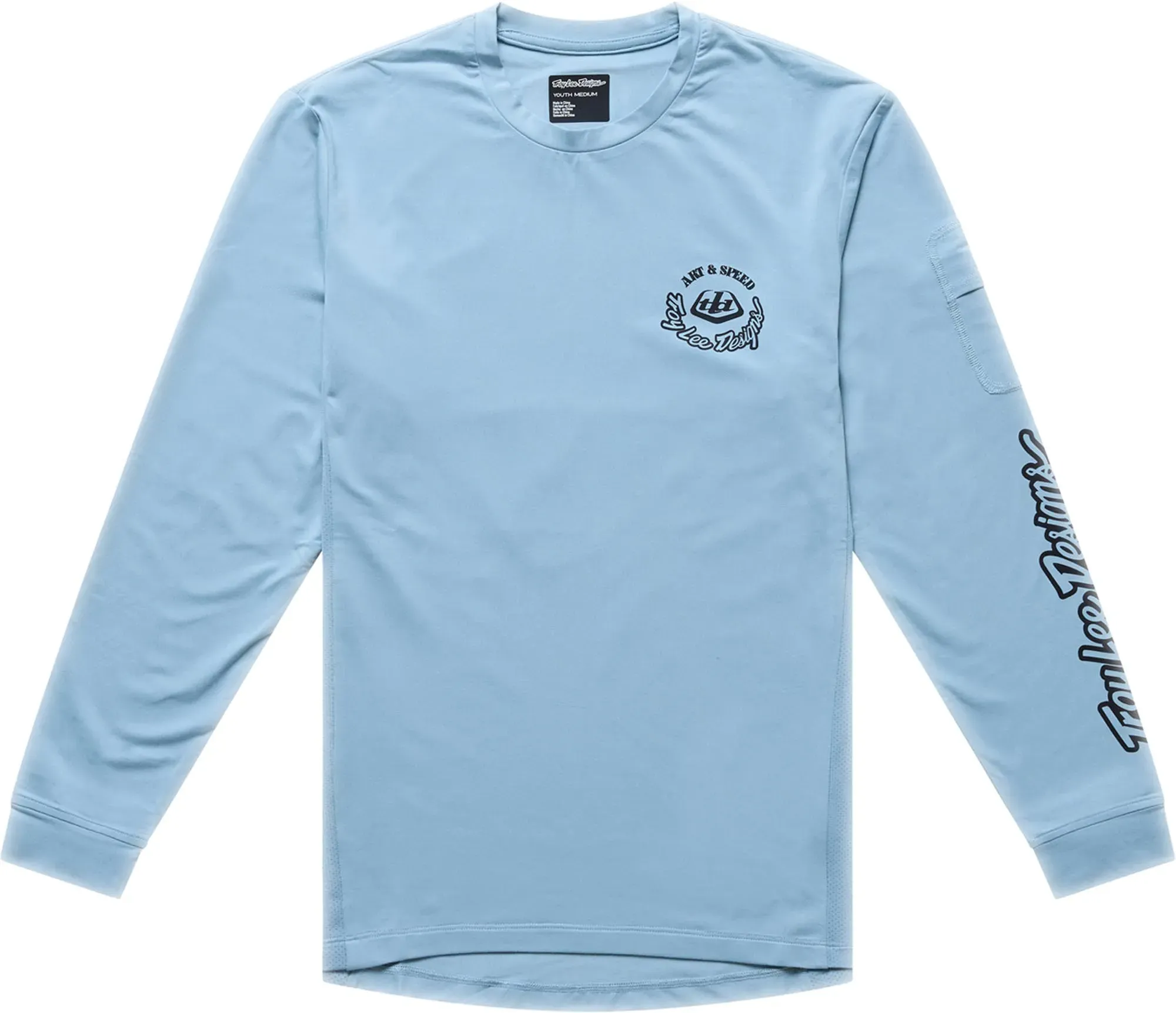 Troy Lee Designs Ruckus Ride Carbs Jugend Fahrrad Jersey, Größe L