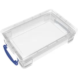 Really Useful Box Aufbewahrungsbox 39,5 x 25,5 x 8,8 cm 3-tlg. transparent